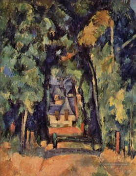  zan - L’Allée de Chantilly 2 Paul Cézanne